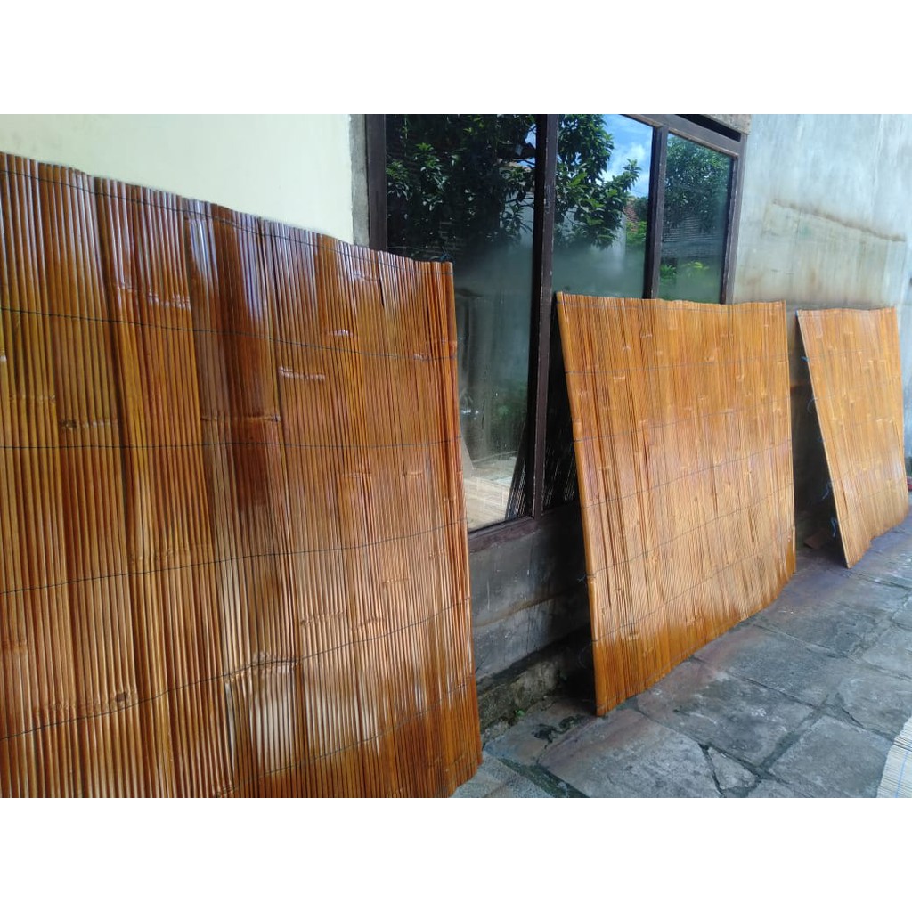 Xaviertaran Tirai Bambu , Krey ,Kerey , Kerai Biasa Dan Vernis Uk 1.5 X 2 Meter