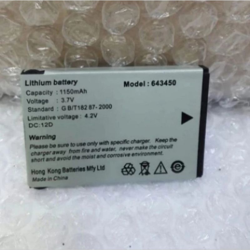 BATERAI ALFALINK SERI 1430 / 1250 LITHIUM BATTERY 1150 MAH ASLI