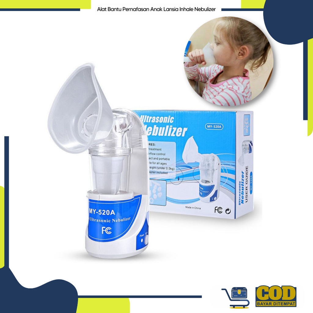 Jual Alat Terapi Pernafasan Pernapasan Uap Asma Anak Lansia Ultrasonic ...