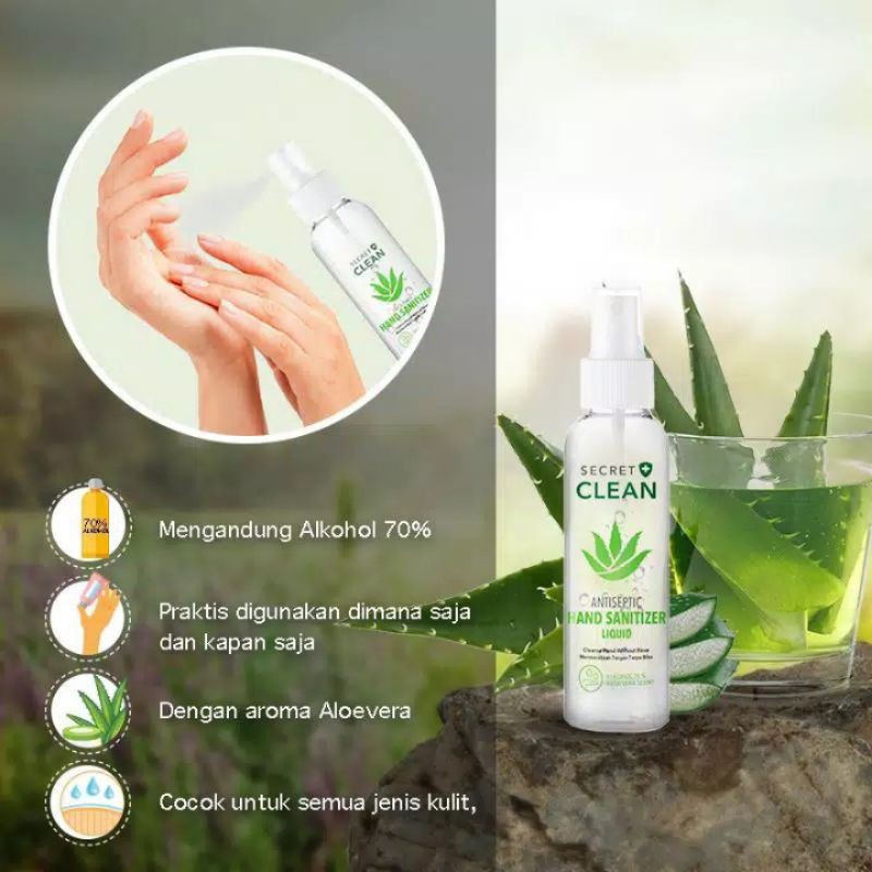 HAND SANITIZER SECRET CLEAN