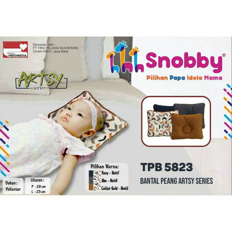 Snobby TPB5823 Bantal Peang Motif Print Artsy Series