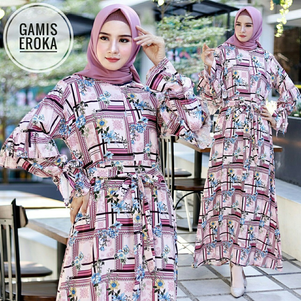 GAMIS EROKA RAYON 4Warna