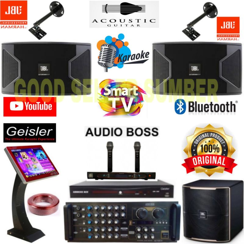 AGEN PAKET SOUND SYSTEM KARAOKE JBL 10 INCH AUDIO BOSS GEISLER