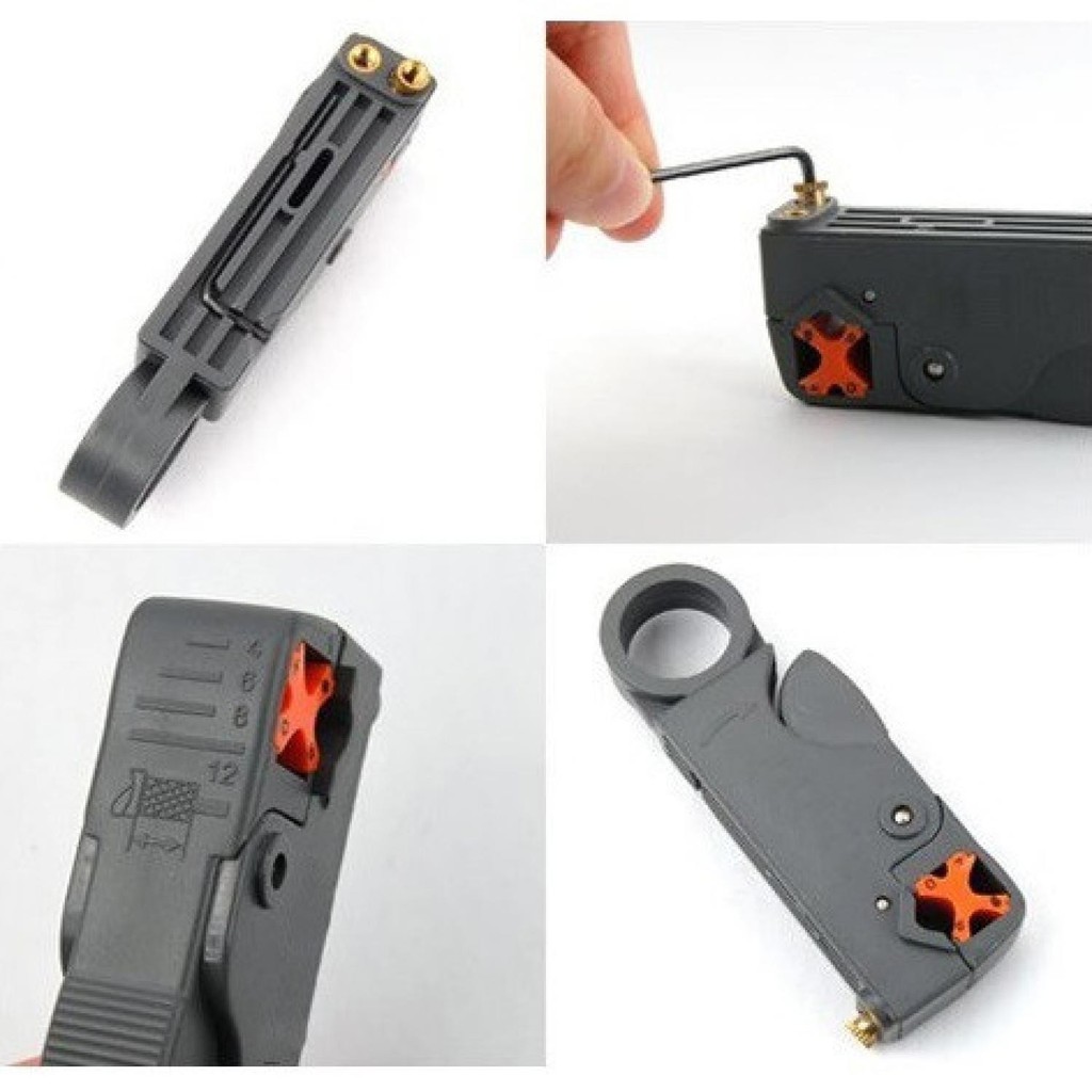 Terlariss !! Rotary Coaxial Cable Stripper Cutter - RG58