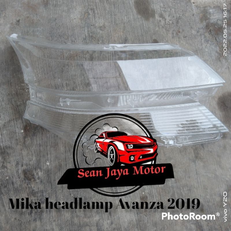 mika headlamp lampu depan Avanza 2019 sepasang