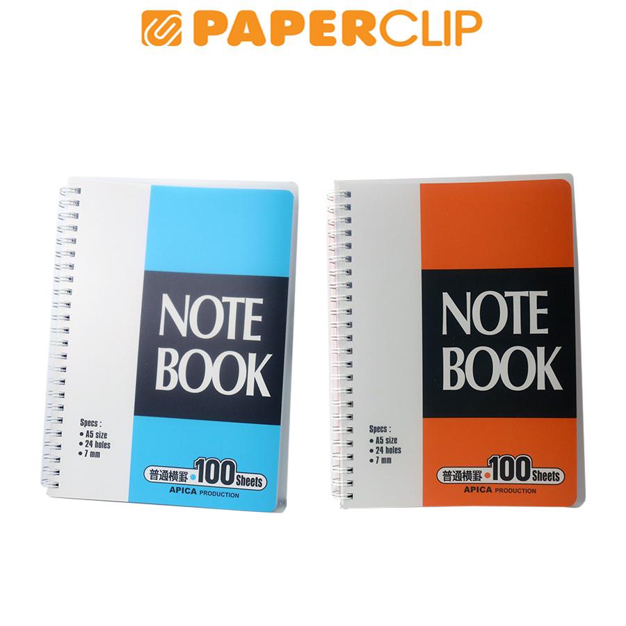 

NOTEBOOK A5 APICA 100 SPIRAL