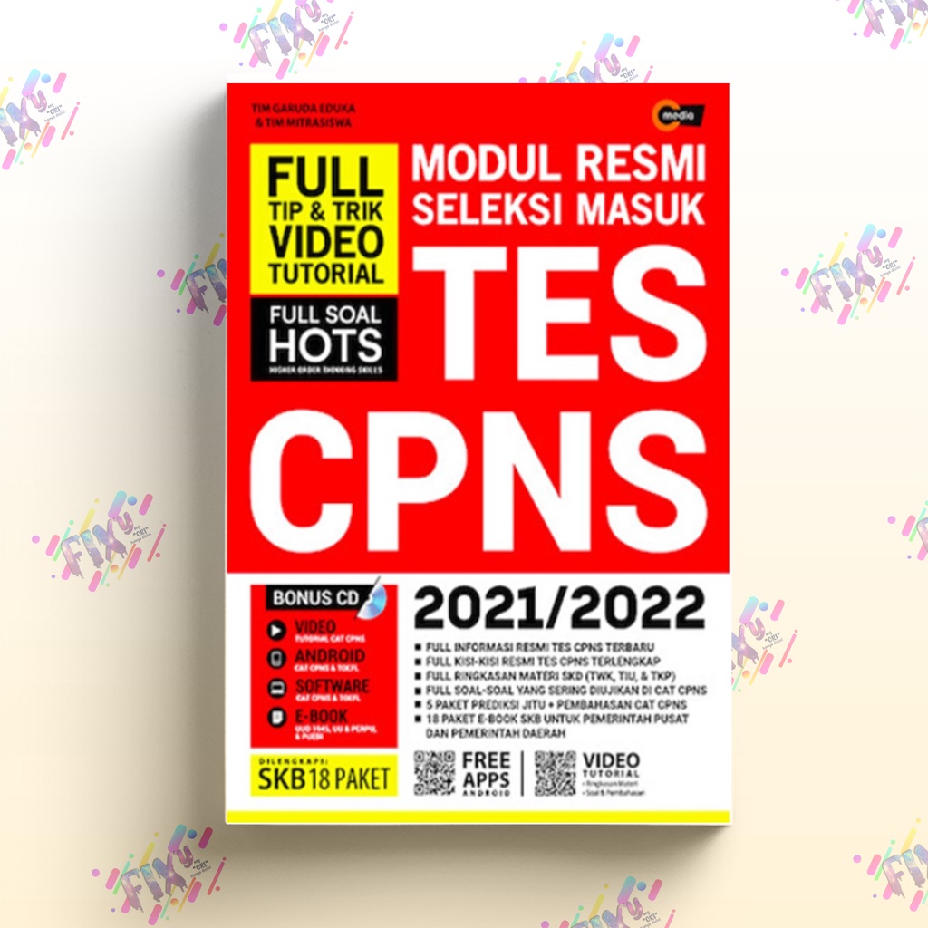Buku Tes CPNS Modul Resmi Seleksi Masuk Tes CPNS 2021/2022 - Tim Garuda Eduka dan Tim Mitrasiswa