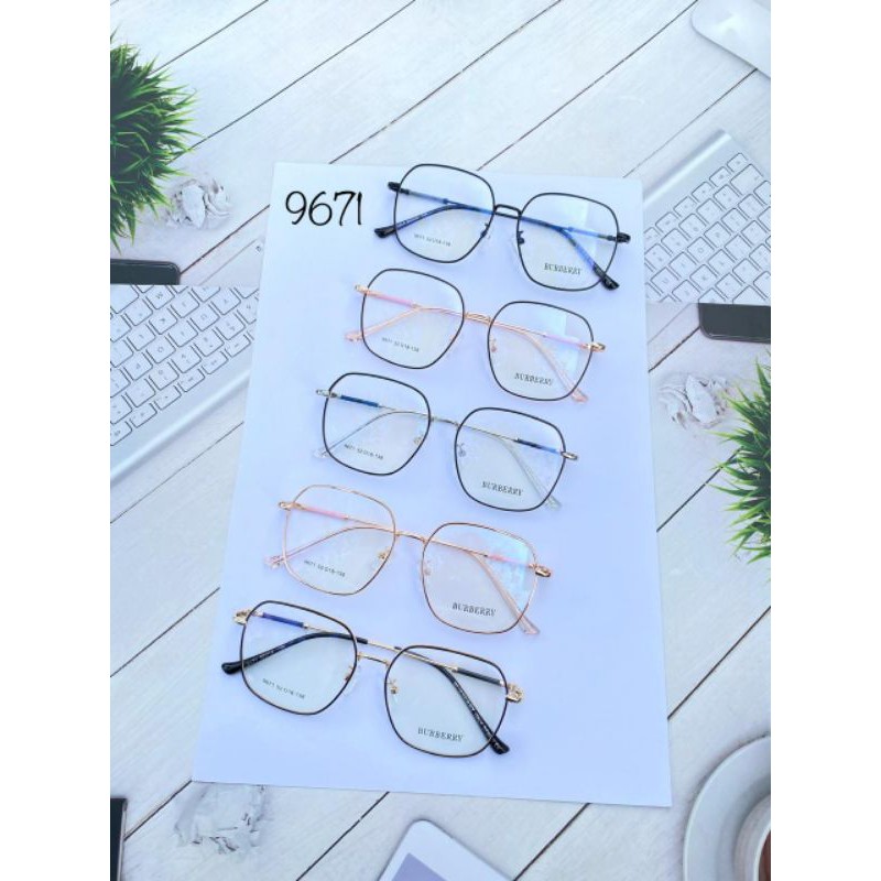 Kacamata Fashion Wanita 9671 | Kacamata Minus/Plus/Cyl Antiradiasi & Photocromic