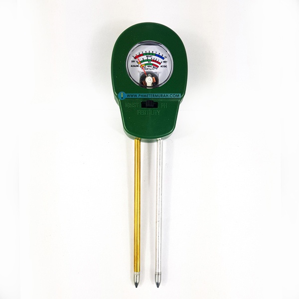 Npk TANAH 3IN1 SOIL FERTILITY METER, KELEMBAPAN TANAH &amp; SOIL PH ALAT CEK KESUBURAN TANAH 3 FUNGSI DALAM 1 ALAT