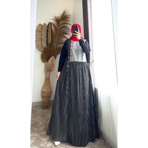 Gamis Linen Motif By SEMUT