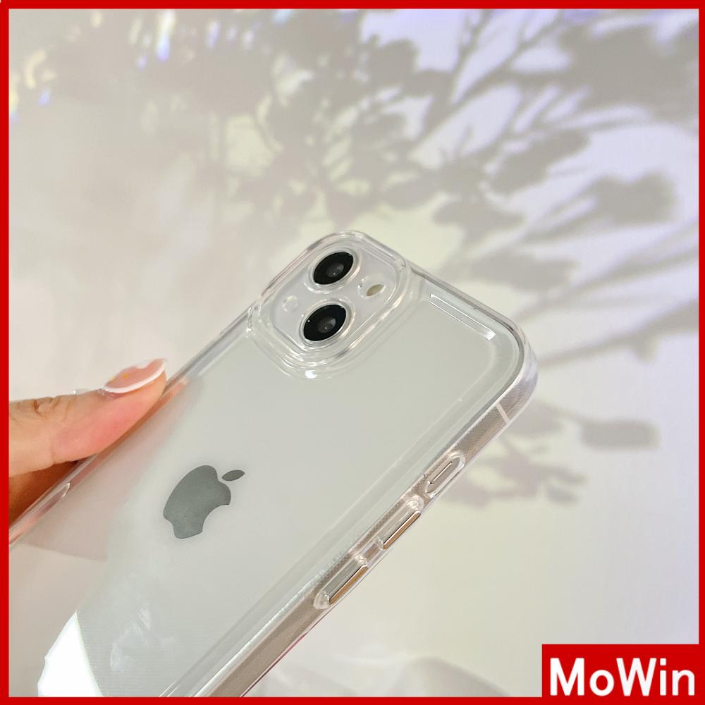 iPhone Case Silicone Soft Case Space Clear Case HD Thicken Plating Button Shockproof Camera Full Coverage Protection For iPhone 13 Pro Max iPhone 12 Pro Max iPhone 11 iPhone7 Plus