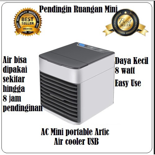 AC Mini portable Artic Pendingin Ruangan Sejuk Air cooler USB