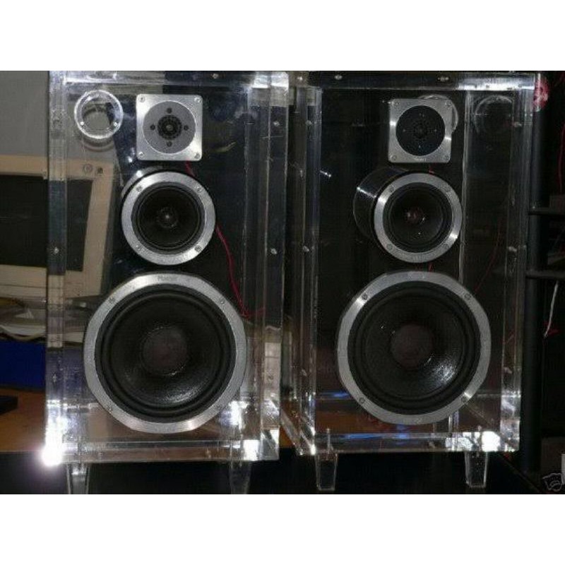 Box Speaker Akrilik 3 Mili Custom Termurah