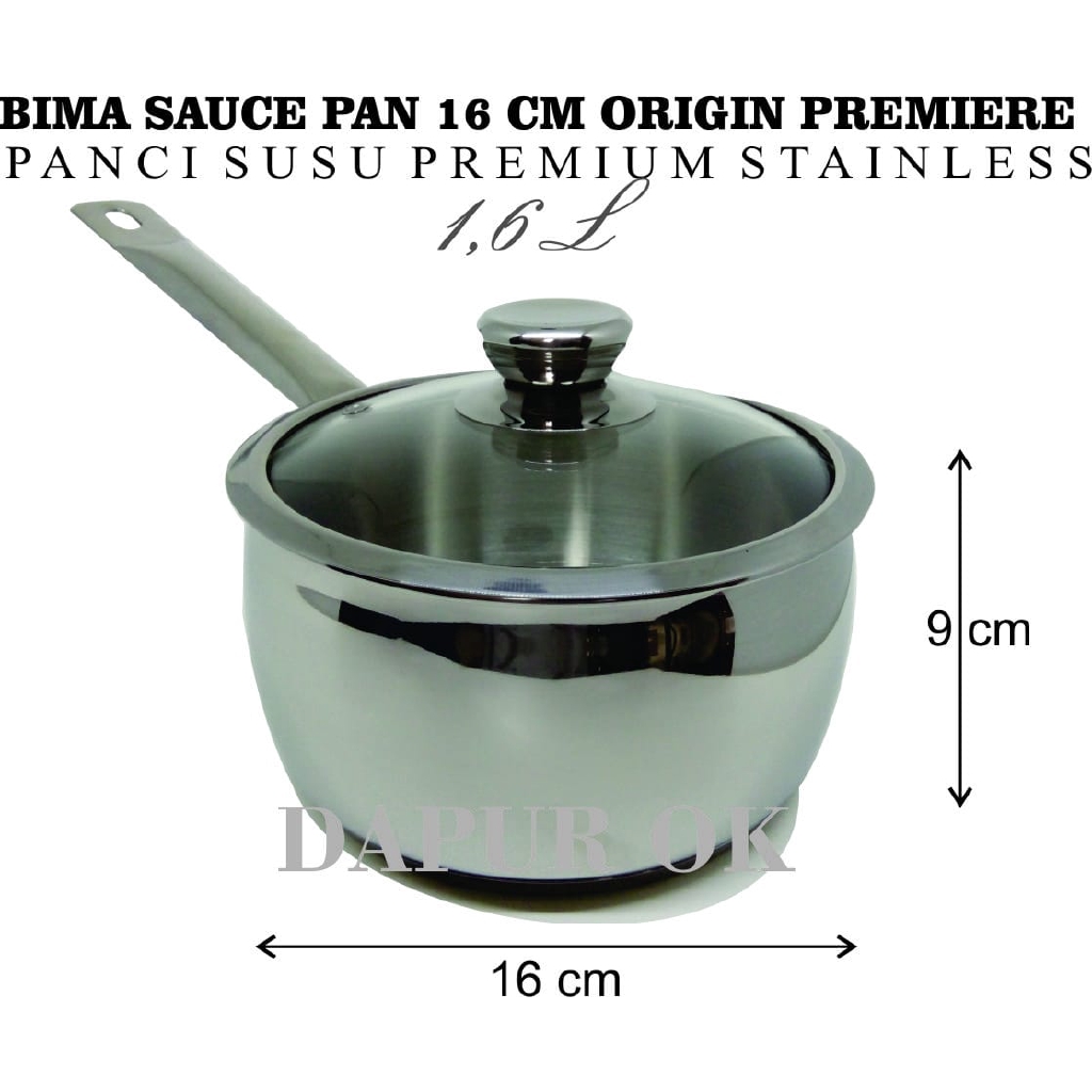 Bima Saucepan 16 cm Origin Premiere