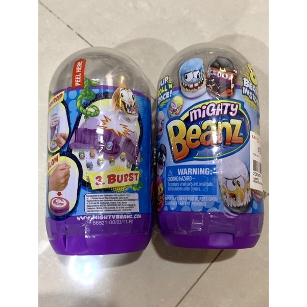 **SALE** MIGHTY BEANZ SLAM PACK 8 beans inside