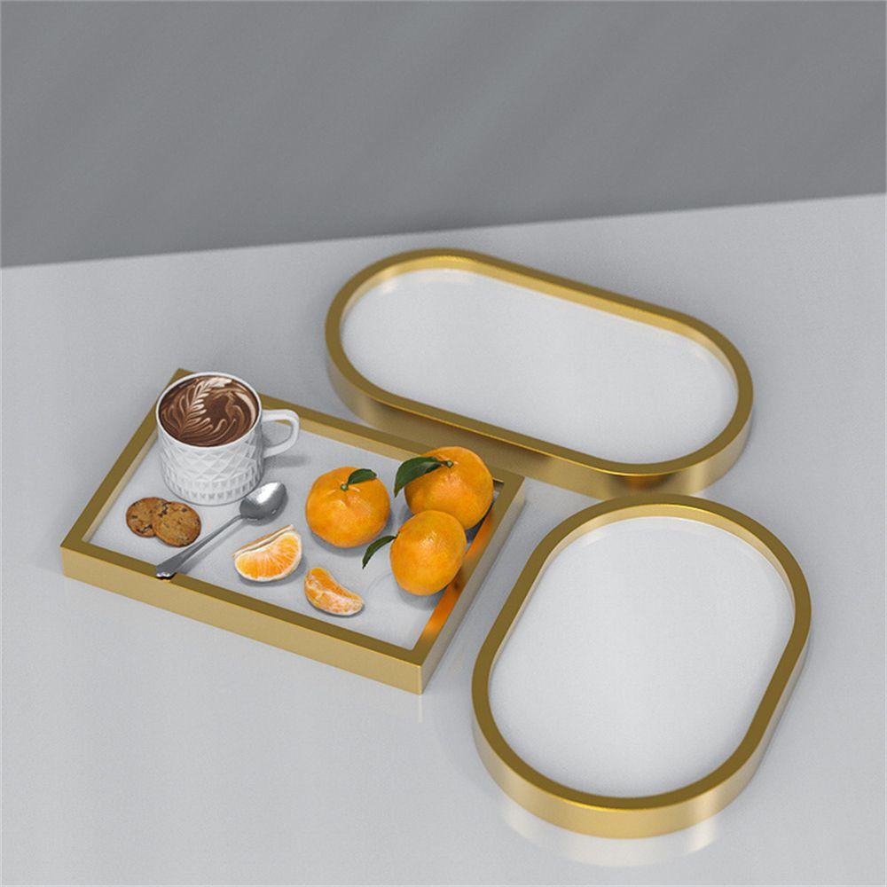 Preva Oval Persegi Panjang Cetakan Rumah DIY Bracket Base Storage Organizer Silicone Mold
