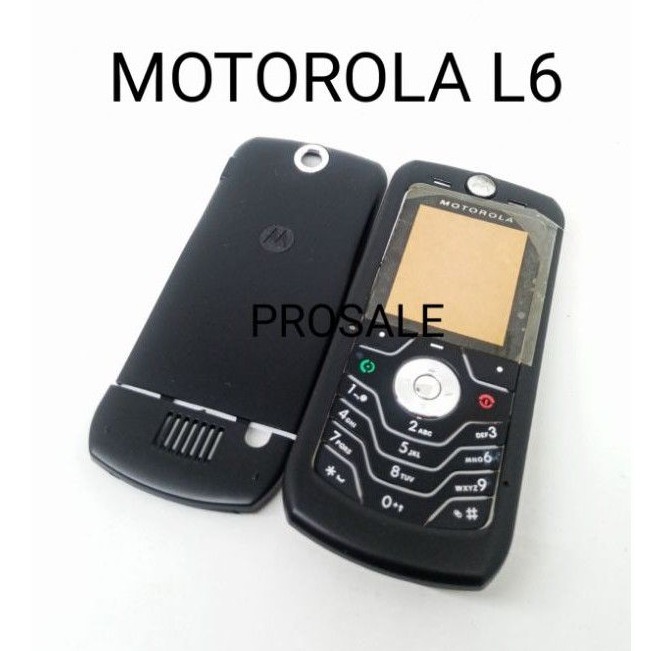 Casing Motorola L6 Fullset Bahan Besi