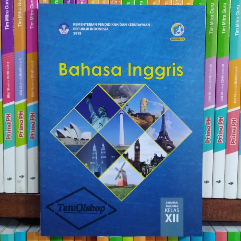 Buku Bahasa Inggris SMA SMK Kelas 12 XII 3 Kurikulum 2013 Original