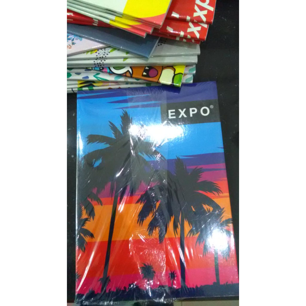 BUKU TULIS BOXY LOCOMOTIF 42 LEMBAR CAMPUS WARNA MOTIF BERGARIS LUSIN ECER GROSIR EXPO NOTEBOOK-Beach