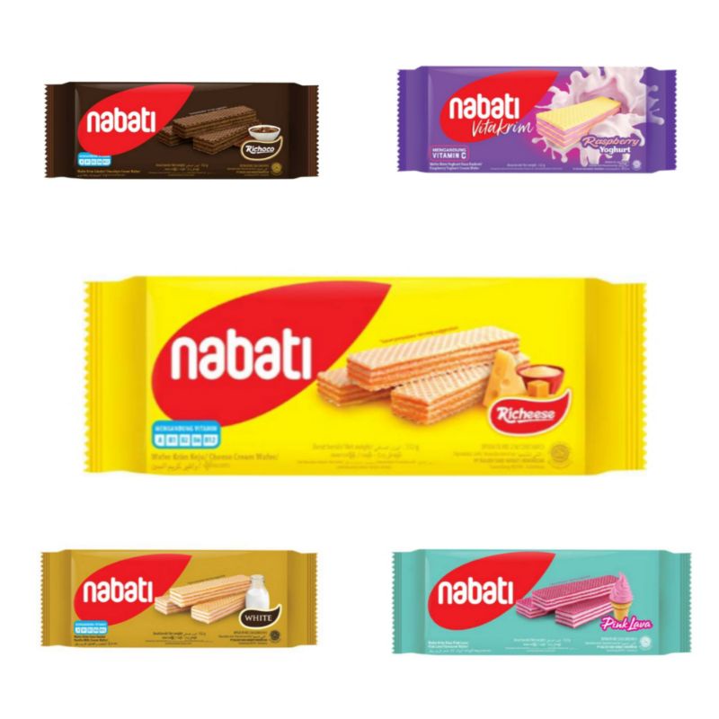 

Richeese Nabati Wafer Krim 132 g