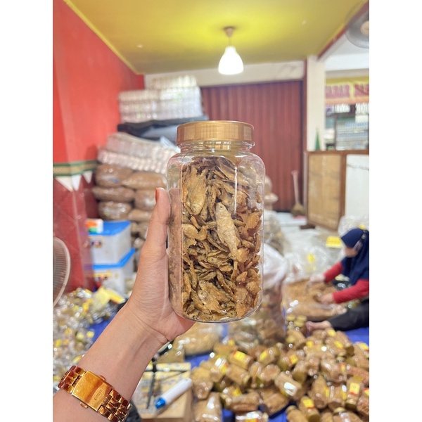 KERIPIK IKAN MINI SANJAYA BOTOLAN