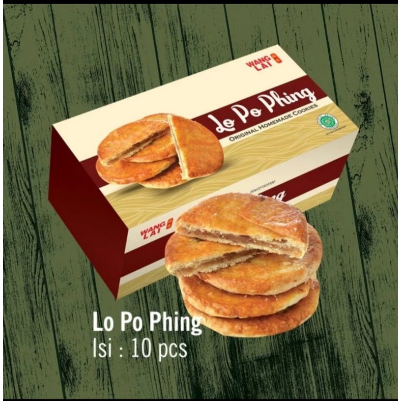 

lo po phing/lo po piang merek wanglai isi 10pcs harga termurah pia terbaru