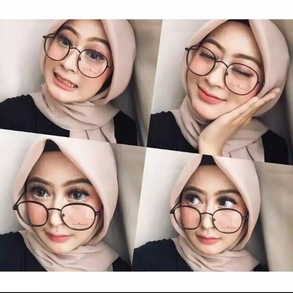 Kacamata Photocromic, Wanita Pria, Kacamata Blueray, Berubah Warna, Free Box dan Lap