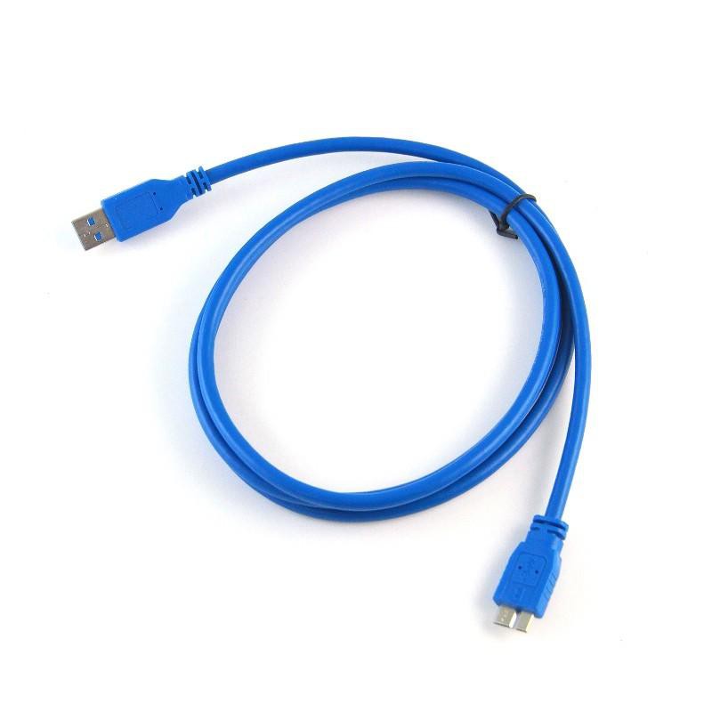 KABEL USB 3.0 MURAH PANJANG 1.5 METER VARIASI WARNA BIRU-KABEL DATA USB UKURAN 3.0 MURAH HQ AWET - TEKNO KITA