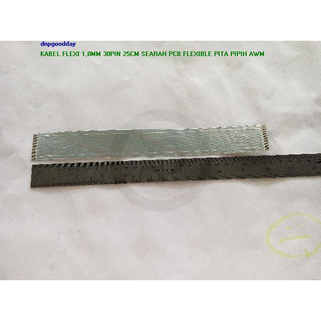 

Kabel Flexi 1,0Mm 30Pin 25Cm Searah Pcb Flexible Pita Pipih Awm Dnpgood11
