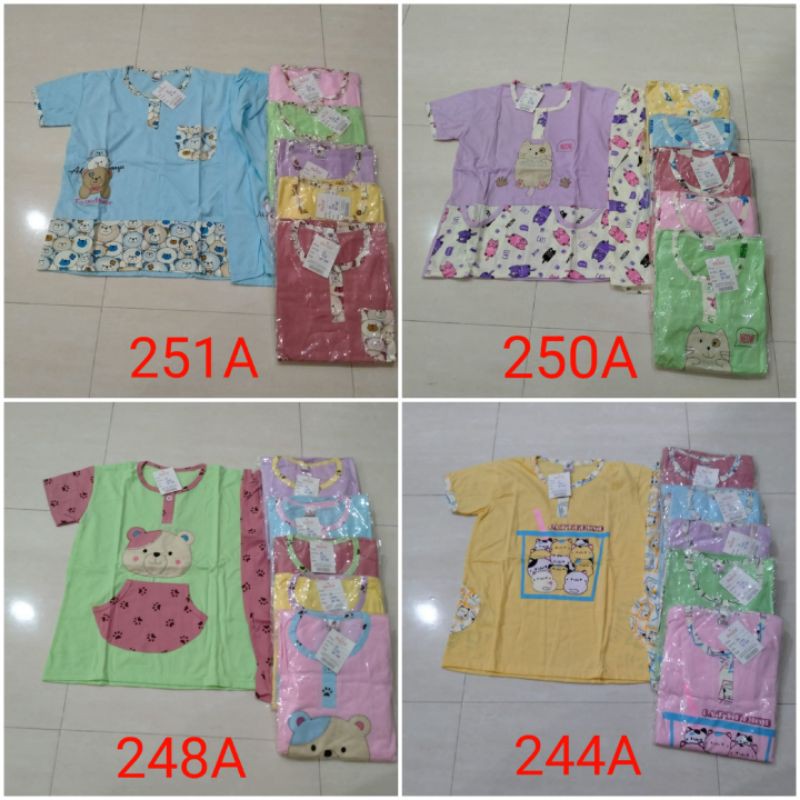 Baju Tidur SIELIE ¾ No. 18 ABG 248 A, 250 A, 256 A