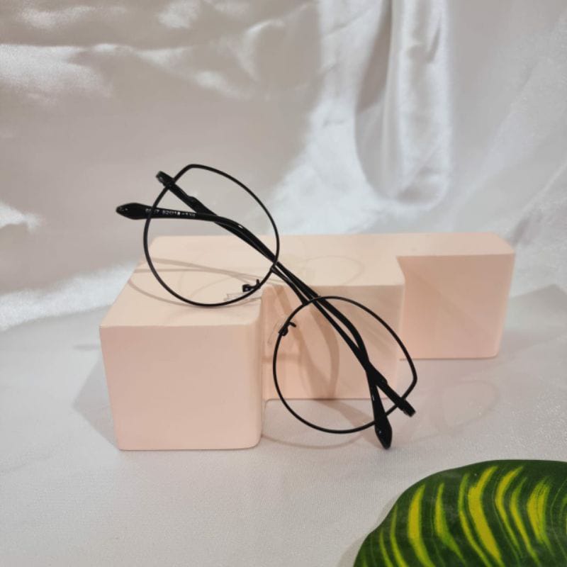 Haizeshop Kacamata Cateye Anti Radiasi Blueray Photocromic Blueraycromic Terbaru model unik Bahan Pr