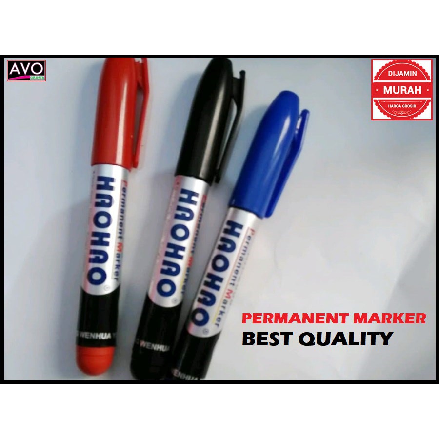 

Spidol permanent marker HAO import bukan snowman