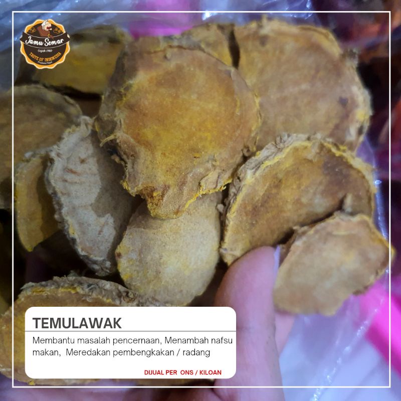 

Temulawak Kering / keripik / oven 500gr