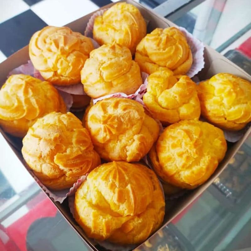 

kue sues coklat kemasan 100 gr