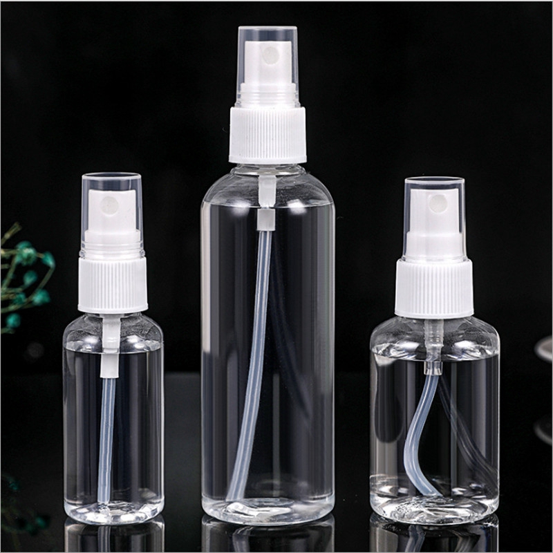 Botol Spray Plastik Transparan Portable Ukuran 10 20 Botol Spray Plastik Transparan Portable Ukuran 10 20