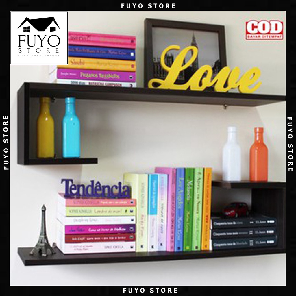 FYSAL - PROMO Rak Dinding / Ambalan Dinding / Rak Dinding Minimalis / Hambalan Dinding / Ambalan Din