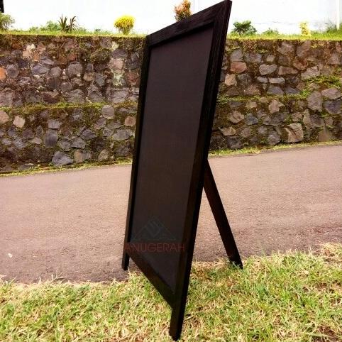 

Worth it!!! chalkboard menu 50*80cm standing papan tulis kapur