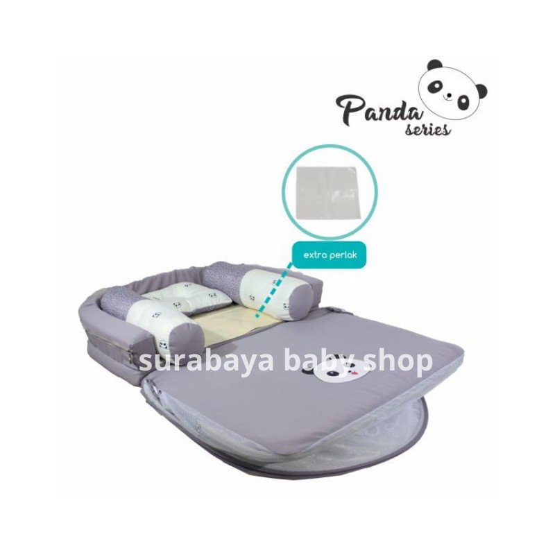 OMILAND KASUR LIPAT OVAL BUMPER + KELAMBU PANDA OBK5311