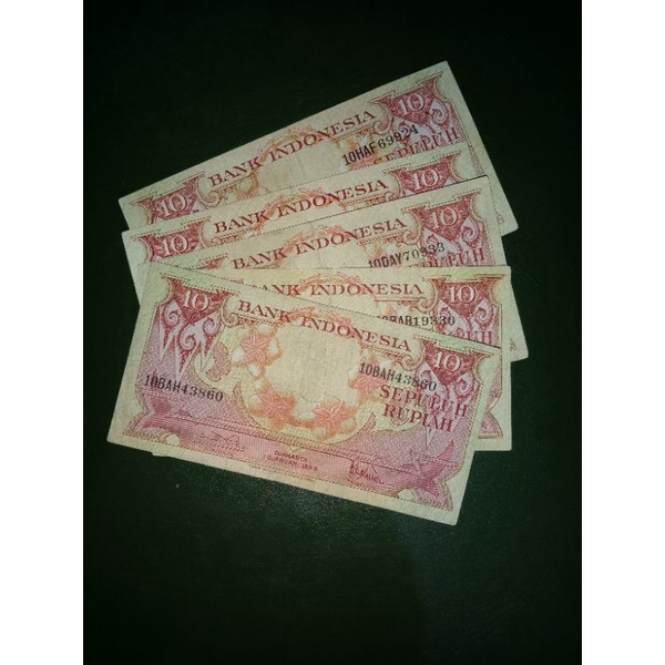 uang kuno 10 rupiah