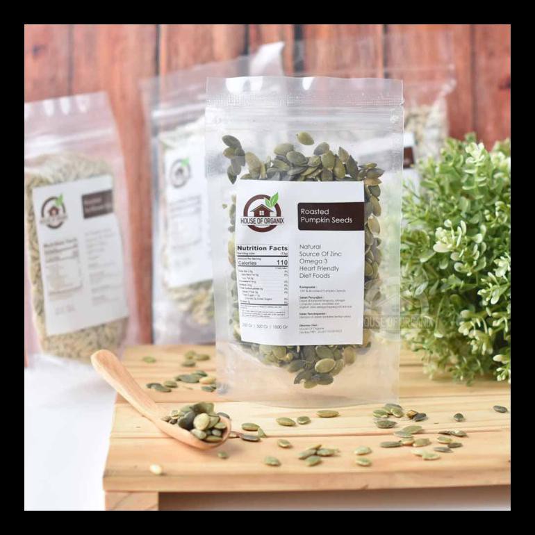 

PROMO! ROASTED PUMPKIN SEEDS ( BIJI LABU PANGGANG ) - 1KG PALING MURAH