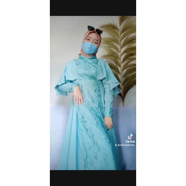 gamis pesta premium terbaru