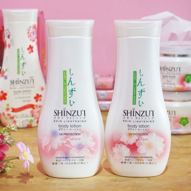 SHINZU’I SKIN LIGHTENING BODY LOTION - 100ML &amp; 210ML