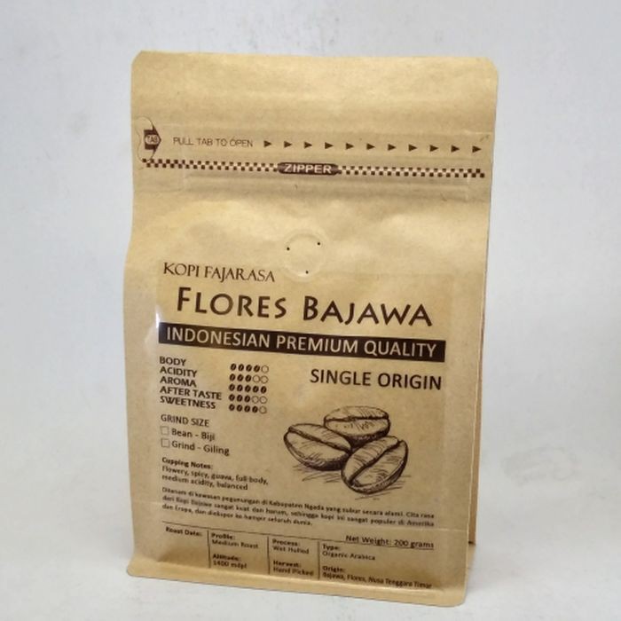 

KPY11 Kopi Fajarasa Flores Bajawa Biji Kopi Arabica 500 gram