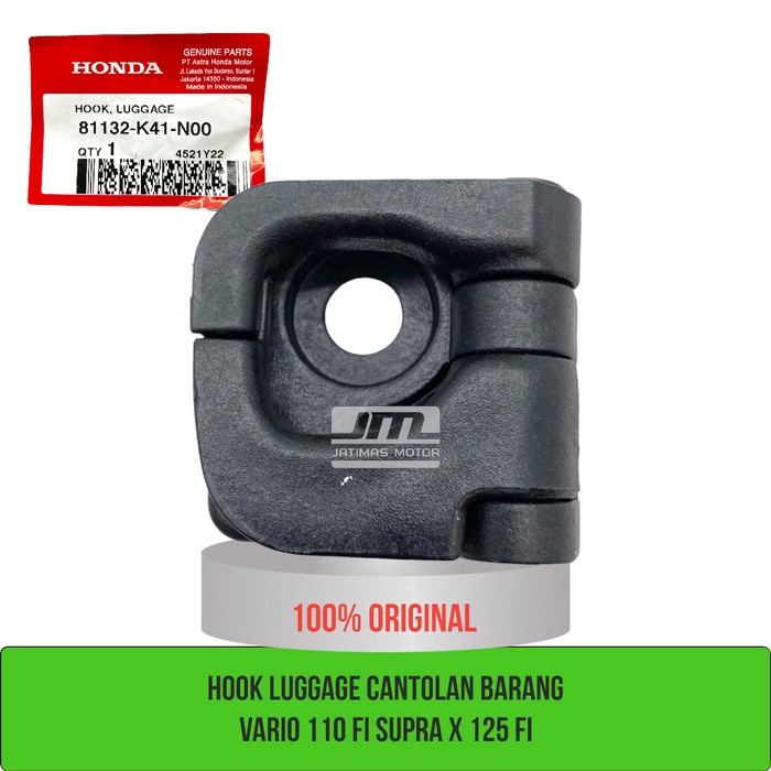 Hook luggage cantolan barang vario 110 fi supra x 125 fi 81132-K41-N00