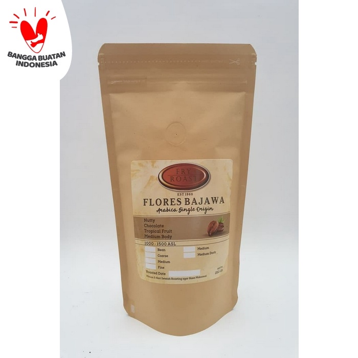 

H2J0U12J1U Kopi Arabika Flores Bajawa 250 Gram (Biji/Bubuk) - Biji Hyh01Yjj