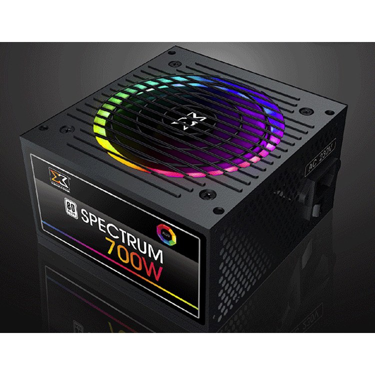 Power Supply Xigmatek 700 Watt 80 Plus Spectrum - PSU Gaming RGB 80+