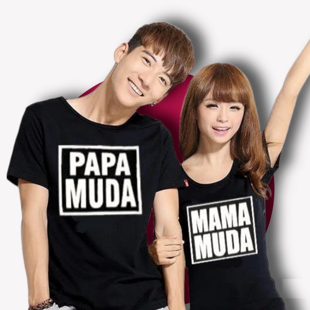 kaos couple / baju pasangan / kaos kompak / baju couple SoulMate YM 2pcs