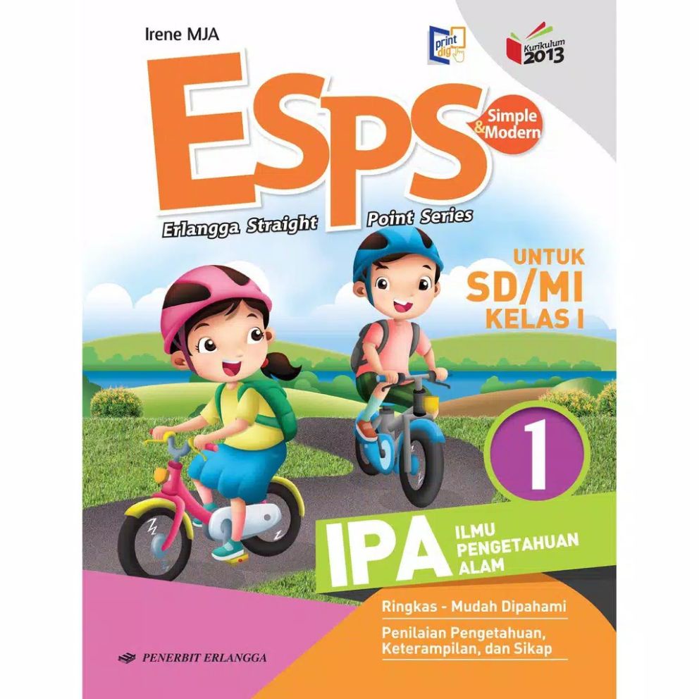 ESPS IPA SD/MI KELAS 1 PENERBIT ERLANGGA