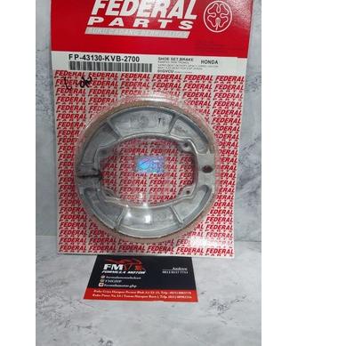 Berkualitas Kampas Rem Belakang KVB VARIO BEAT FEDERAL
