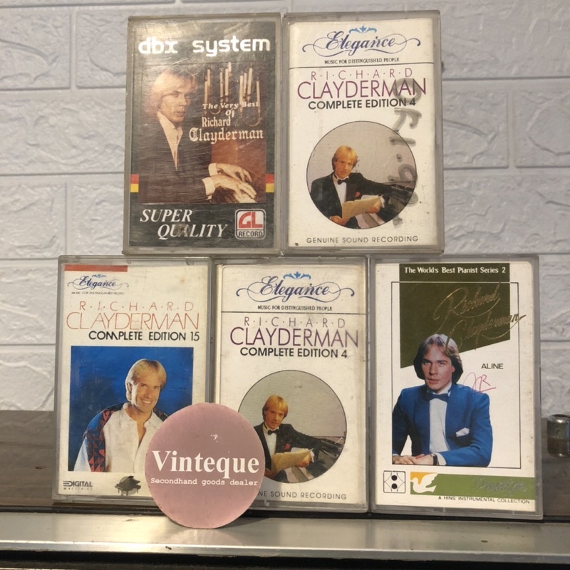 Kaset Pita Richard Clayderman Campuran